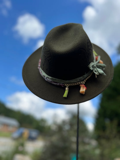 The olive shroom Wide Brim 2.75"