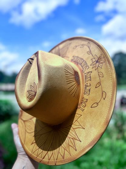 - Sunshine Remake 🌞 You are my sunshine - Extra Wide Brim 3.75"