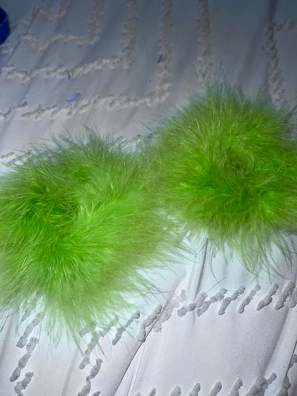 FLUFFY EARRINGS