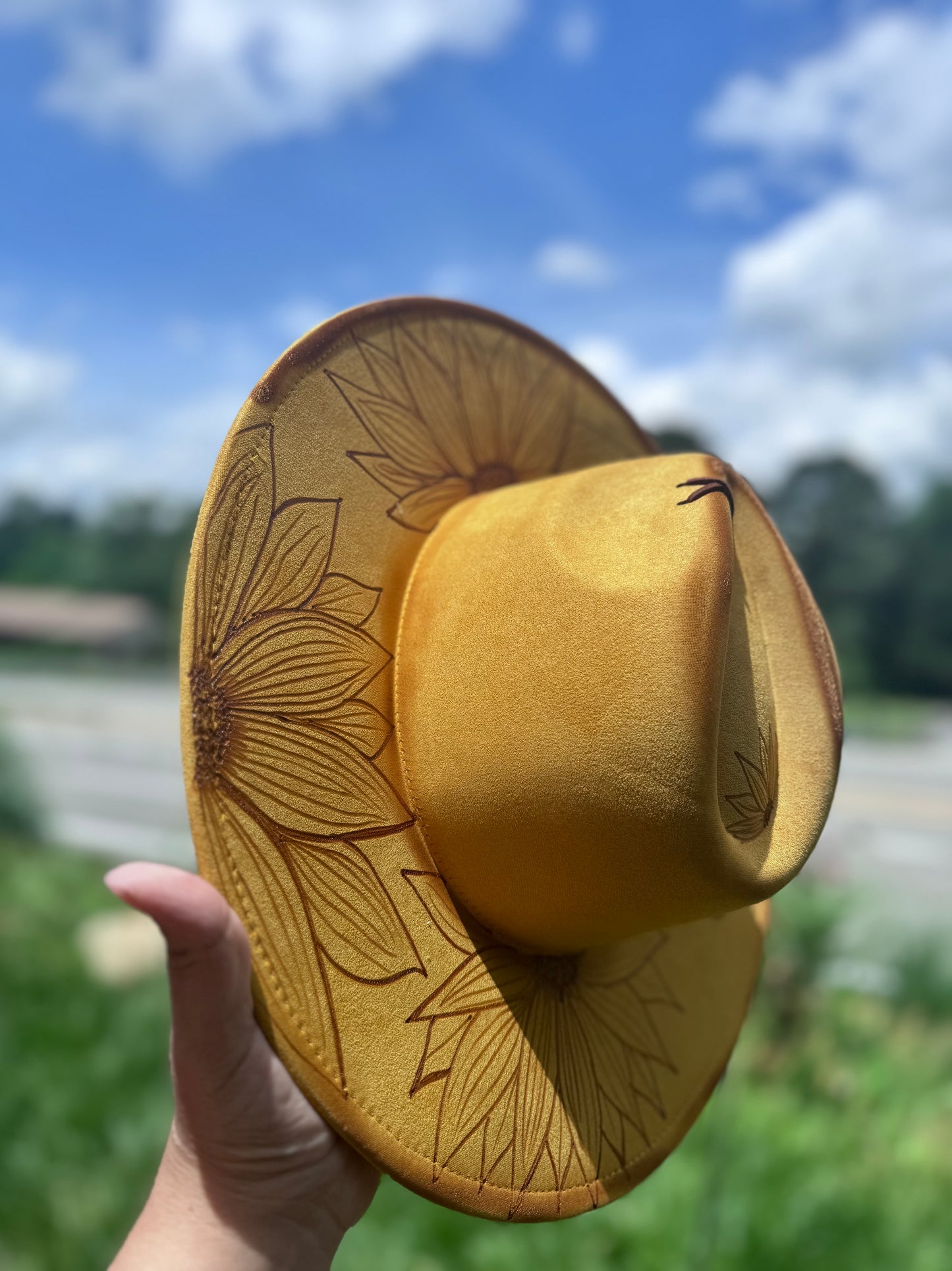 - Sunshine Remake 🌞 You are my sunshine - Extra Wide Brim 3.75"