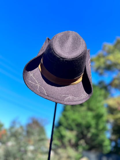 Toddler boys rancher hat.