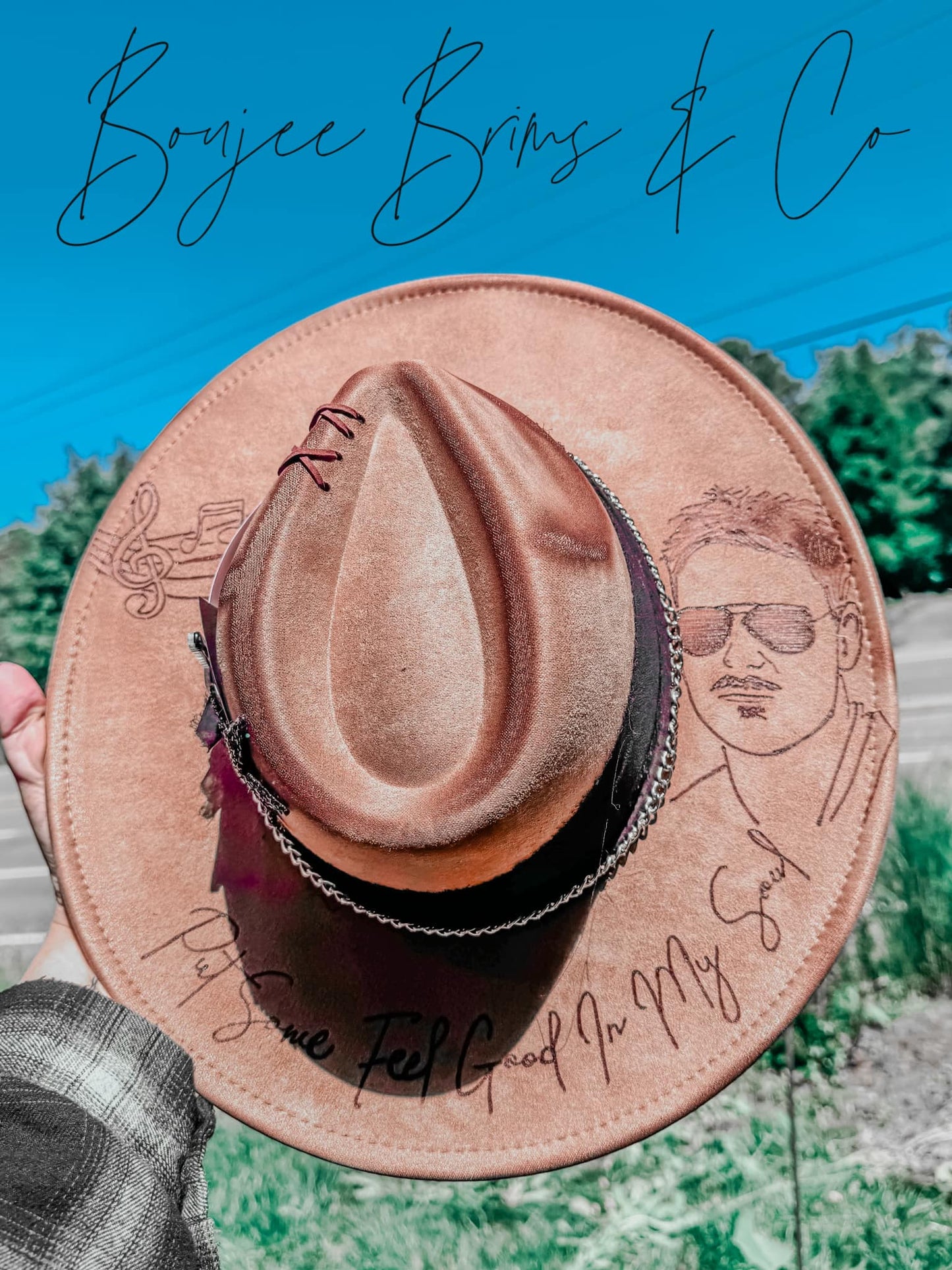 custom Eric Church hat