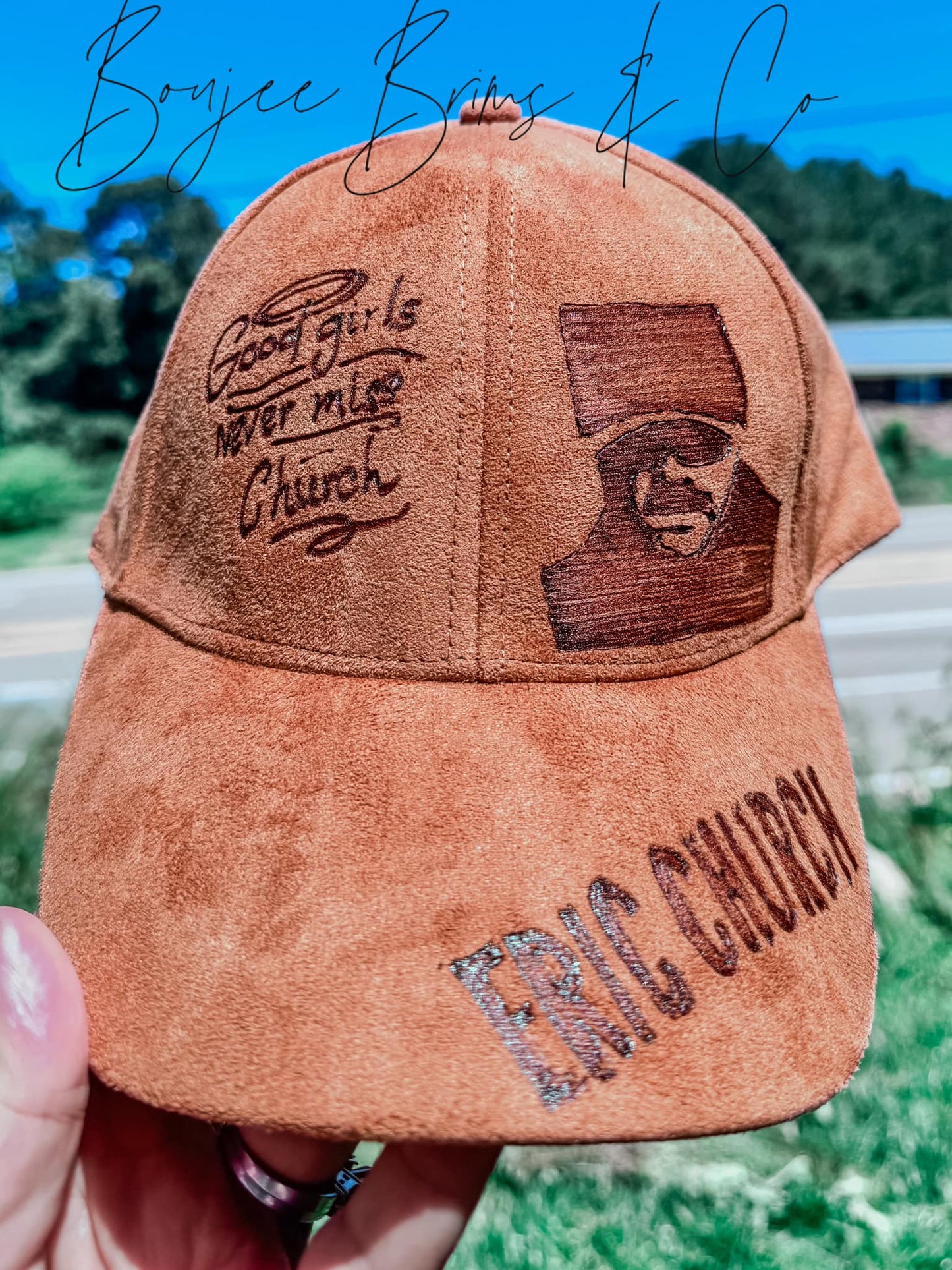 Custom Eric Church Trucker Hat