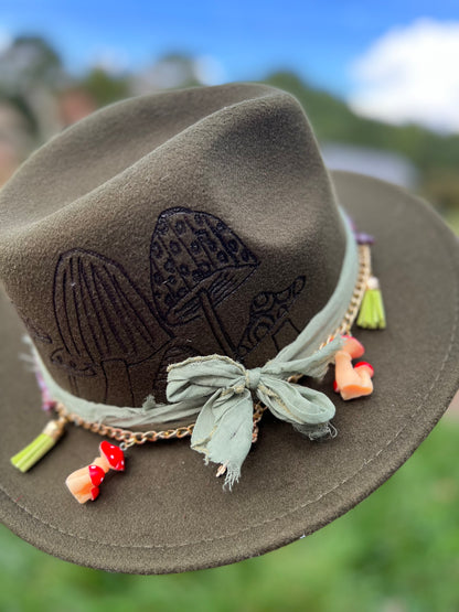 The olive shroom Wide Brim 2.75"