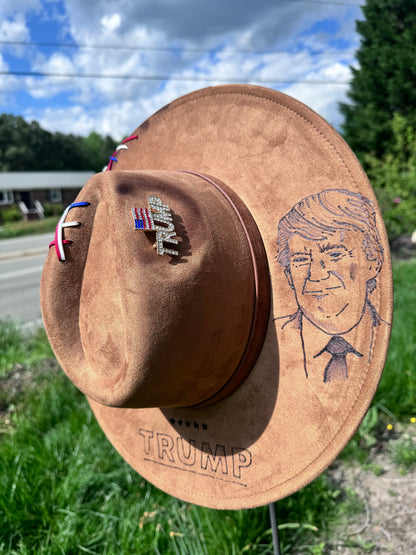 Trump Extra Wide Brim hat