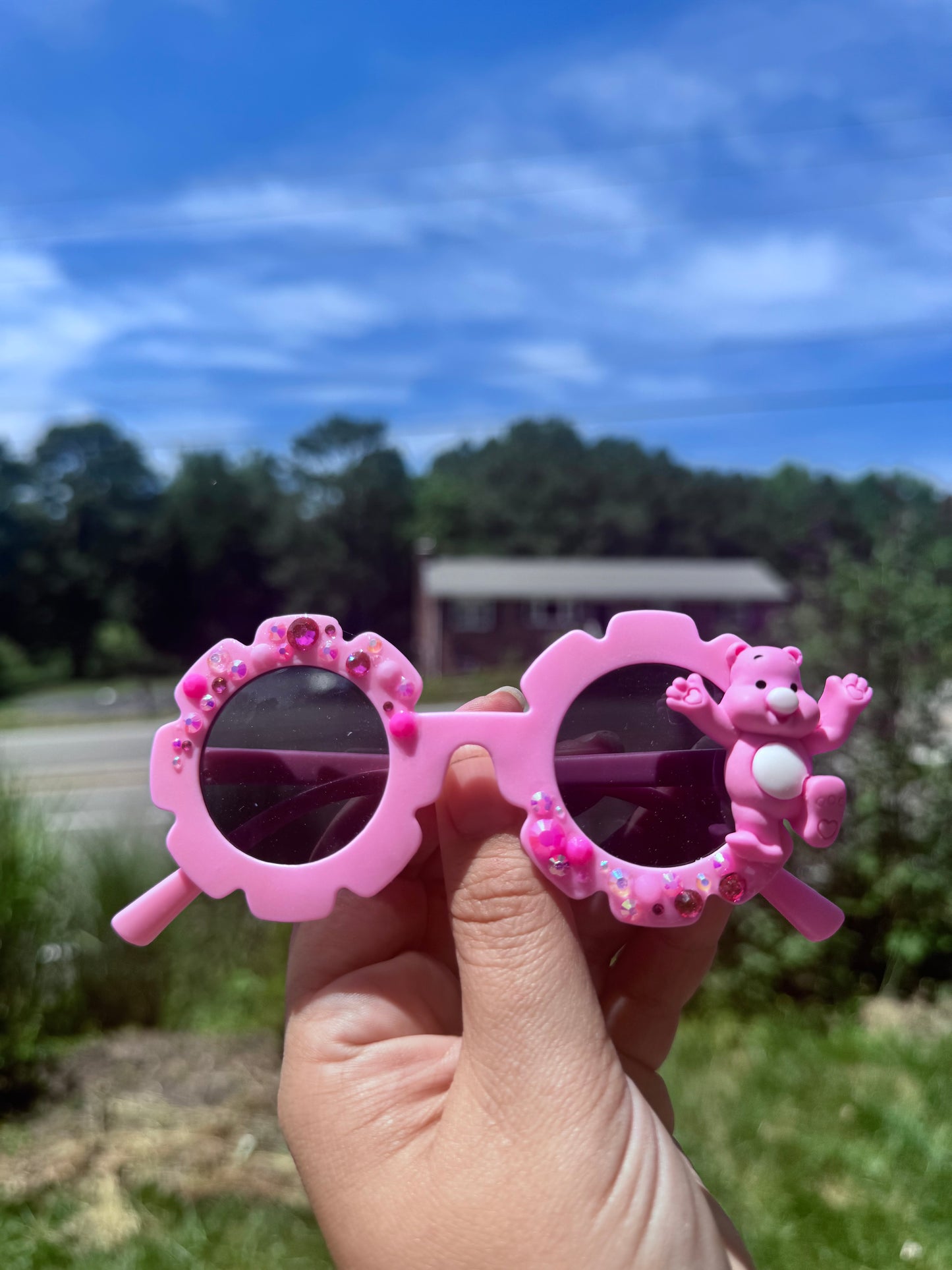 Pink care bear sunnies