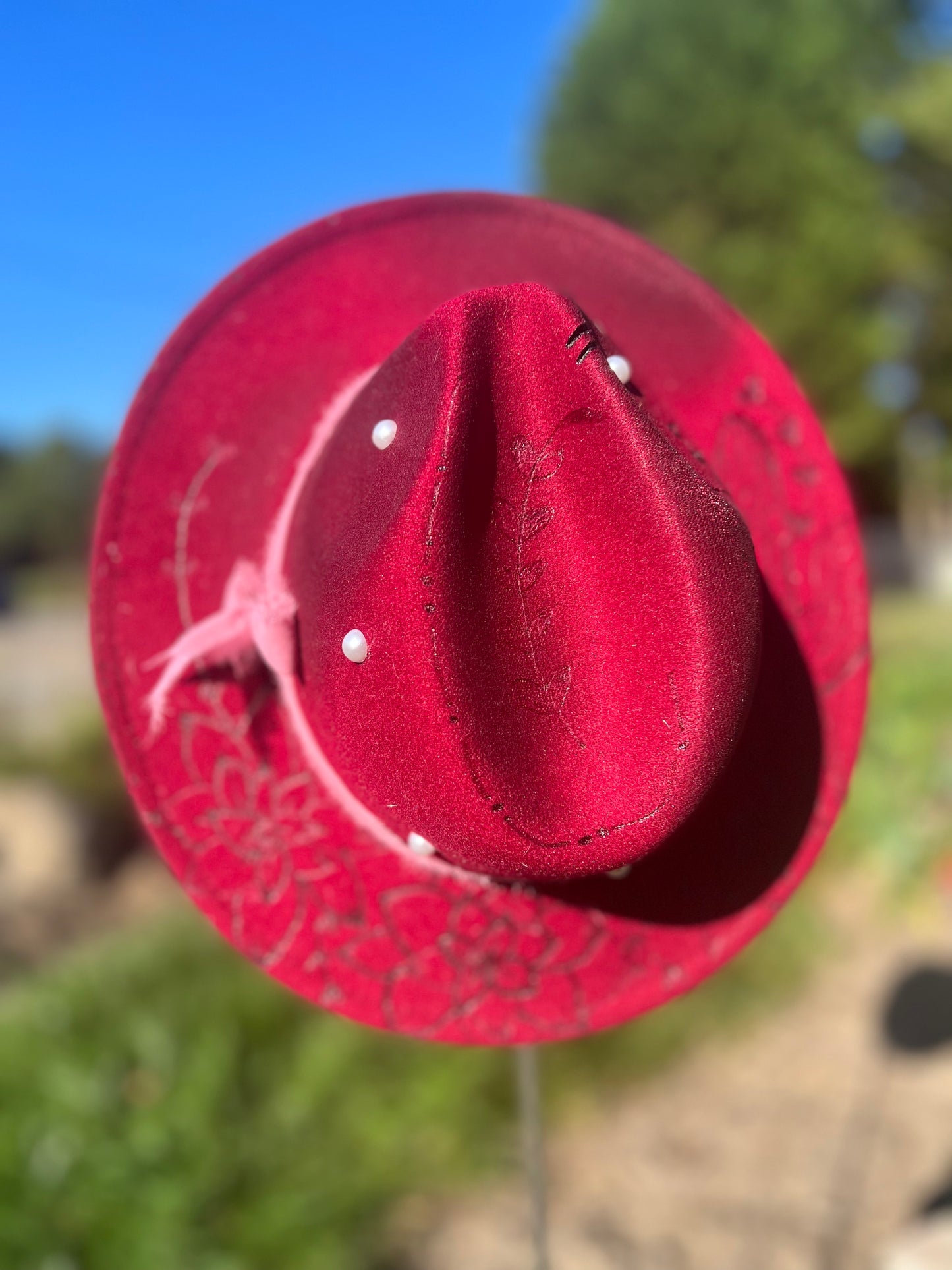 Floral desert Wide Brim 2.75"