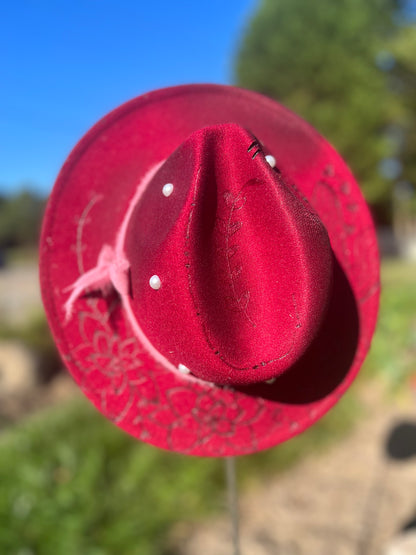 Floral desert Wide Brim 2.75"