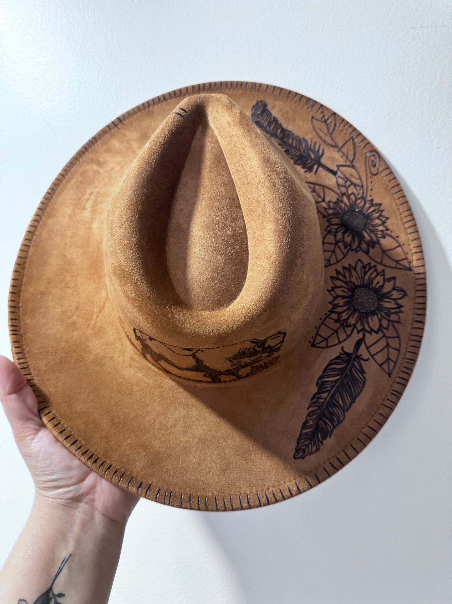 Buffalo brim- Extra Wide Brim 3.75"