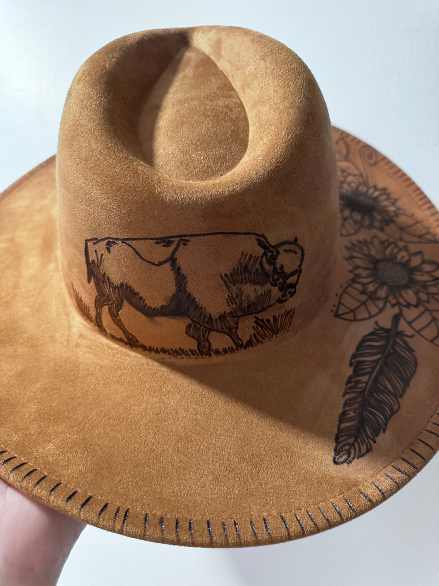 Buffalo brim- Extra Wide Brim 3.75"