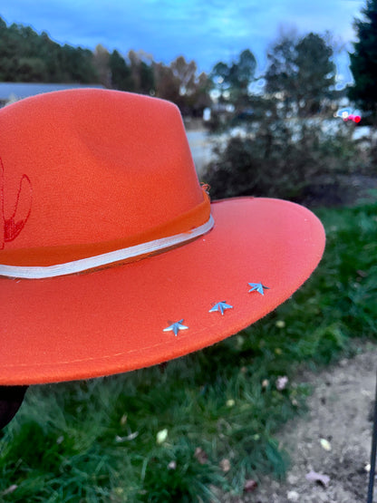 Something in the Orange Extra Wide Brim 3.75"