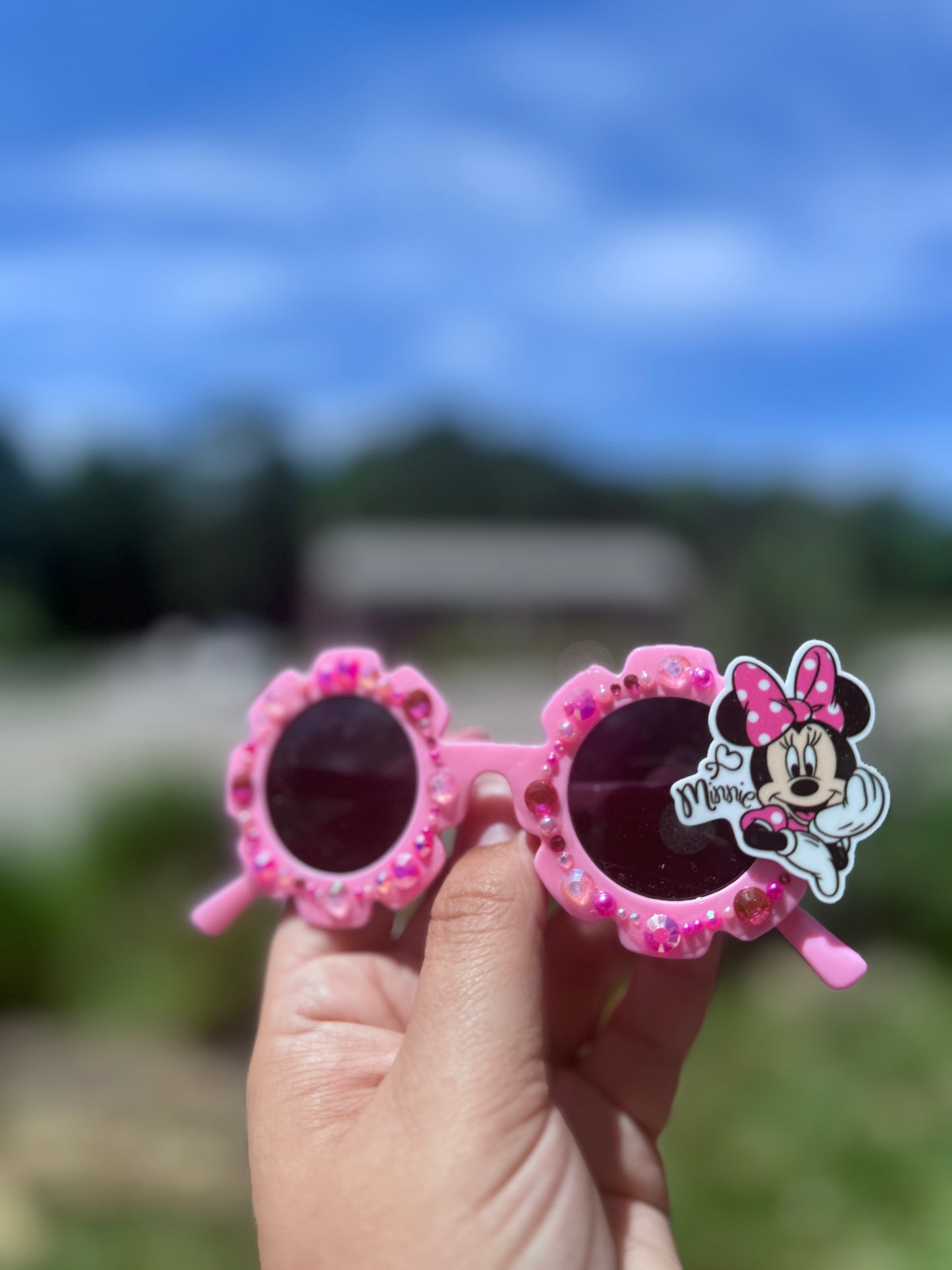 Pink minnie mouse sunnies